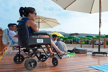 La primera playa accesible del Perú
